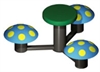 Image of 3 Seat Mushroom Table
