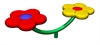 Image of 2 person flower seat